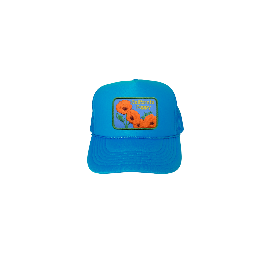 California Poppy Trucker Hat